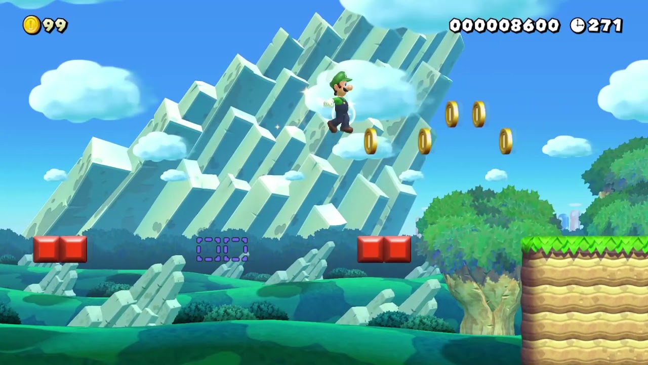 Super Mario Maker 2 | On-off Plains - YouTube