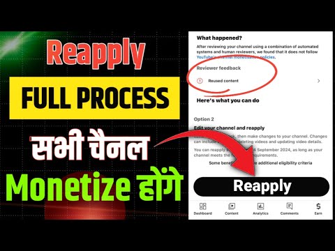 Reapply Monetization Hindi