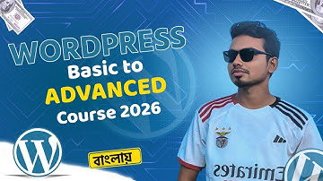 WordPress Bangla Full Course Tutorial 2025 Class 01 || Basic to Advanced WordPress course 🔥