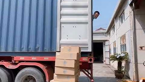 Waterproof led light fixture-40HQ Container loading, Shipping loading