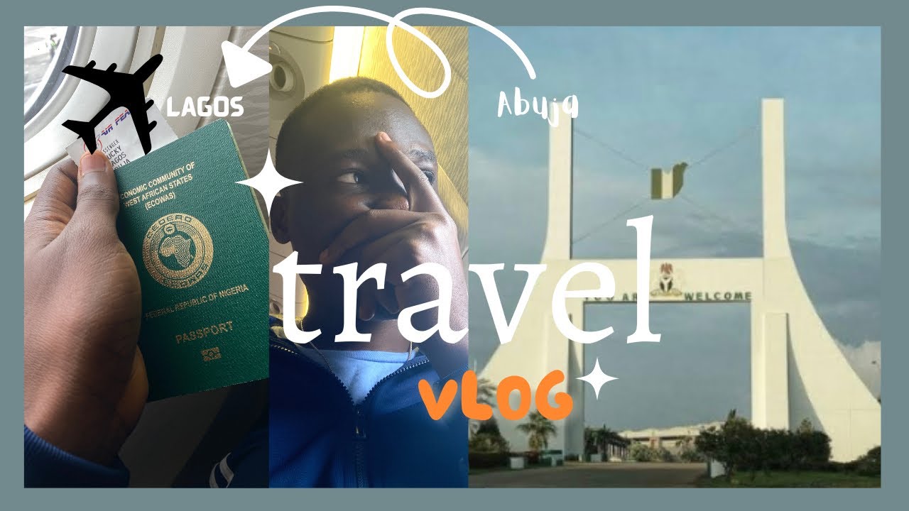 Travel vlog lagos to abuja my first flight experience do airpeace