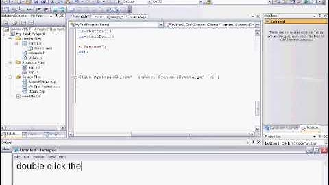 How To Create Your First Program In Visual C++ (Not A Hello World Program)