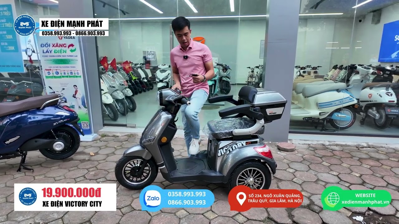 GIỚI THIỆU CHI TIẾT XE ĐIỆN 3 BÁNH GODA PRO PHIÊN BẢN HOÀN TOÀN MỚI GIÁ RẺ !! 