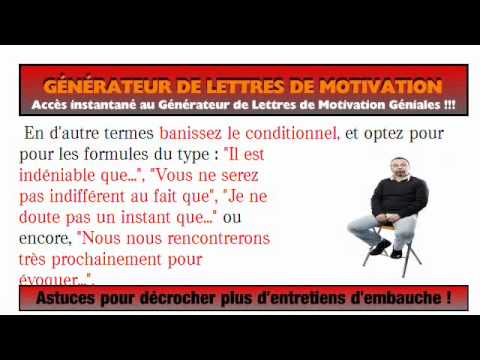 Lettre De Motivation Promotion Interne Gratuit