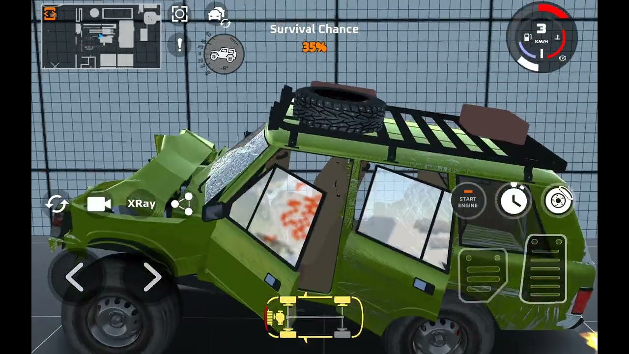 Survival crashes, would you survive?