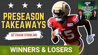 RISER: Biggest WINNERS and LOSERS From Week 1 of NFL Preseason | All-In On De'Zhaun Strbling