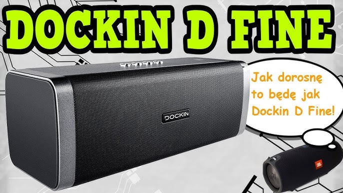 Dockin D Fine review - The BEST Bluetooth speaker under £200 - By  TotallydubbedHD - YouTube