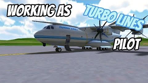 Working as a Turbo lines Pilot || Turboprop Flight Simulator