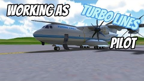Working as a Turbo lines Pilot || Turboprop Flight Simulator