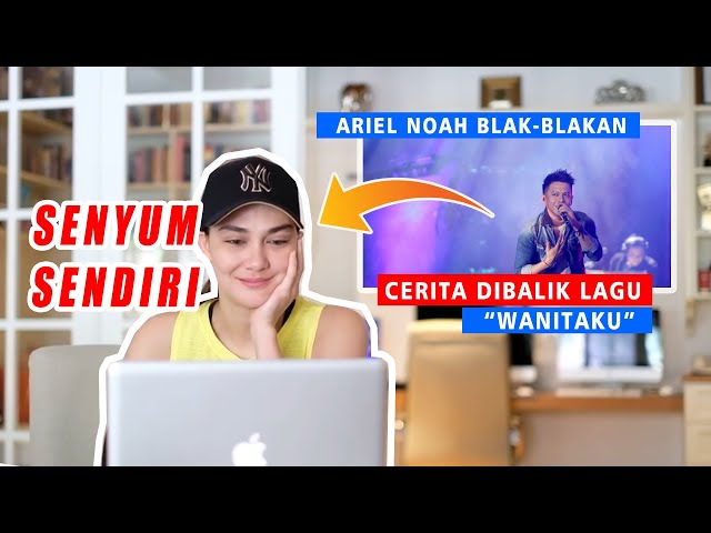 This is Luna Maya's reaction when Ariel Noah tells the story behind WANITAKU song class=