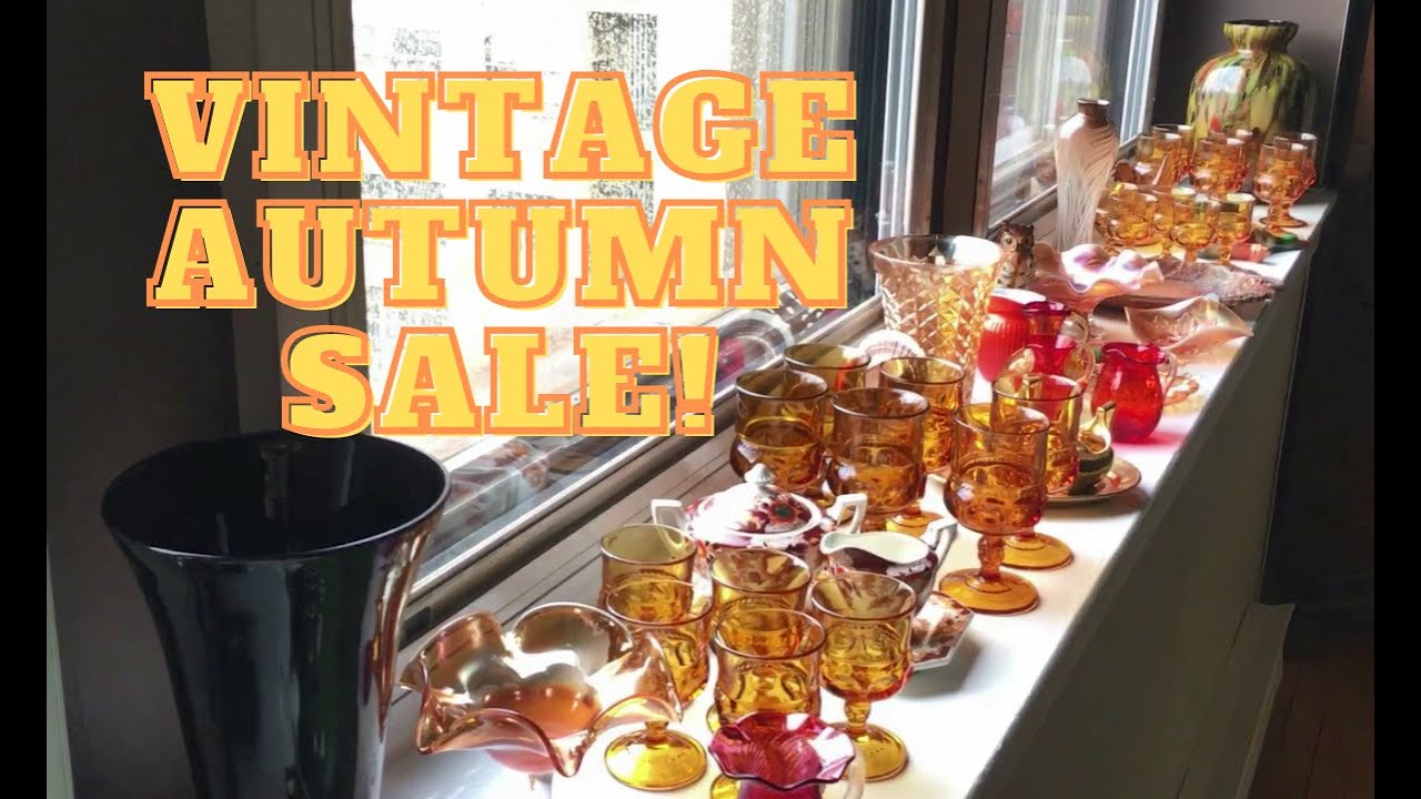 Vintage Thrifted Autumn Sale