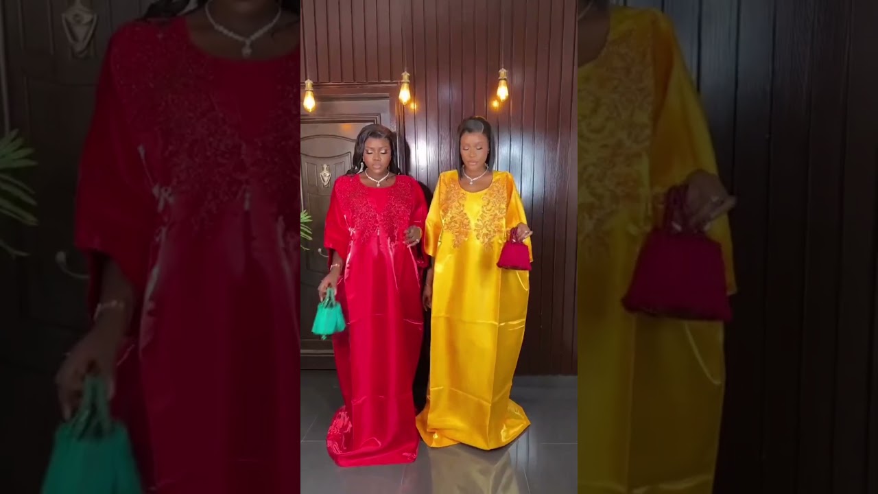 Unique style for Saturday Owanbe party