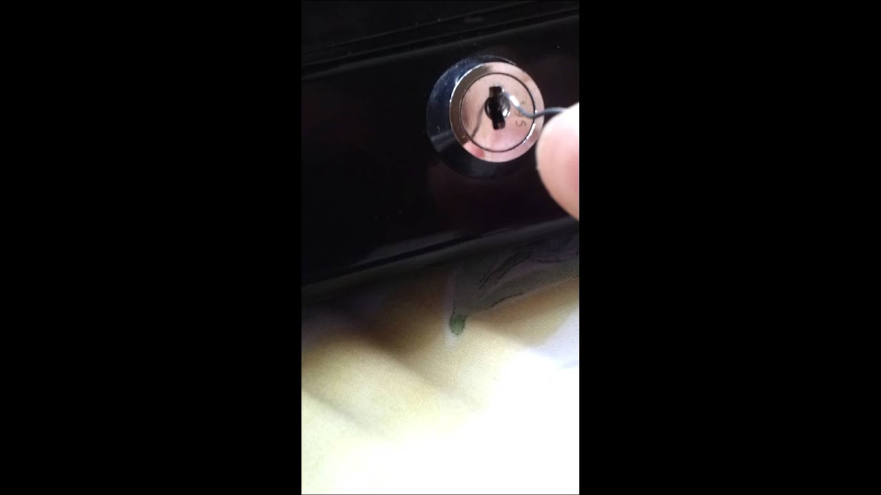How to open a lock on a box YouTube
