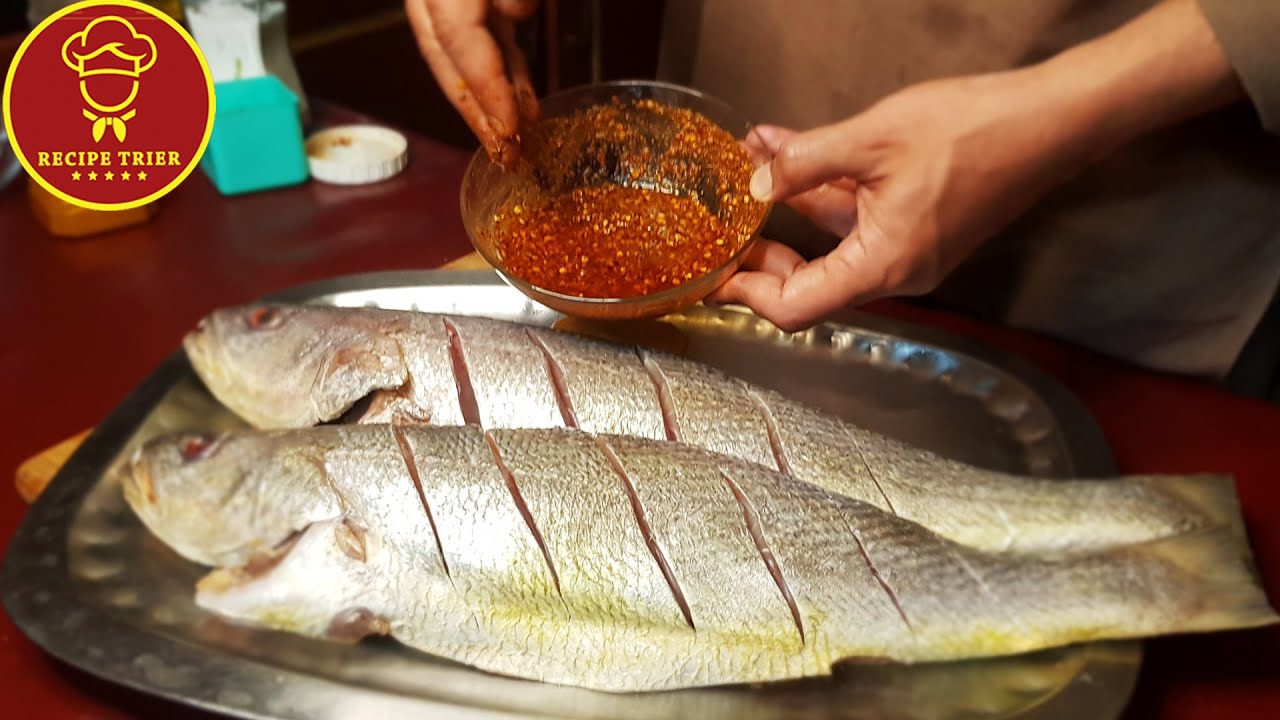 Spectacular Masala Fish in Oven (With Subtitles)