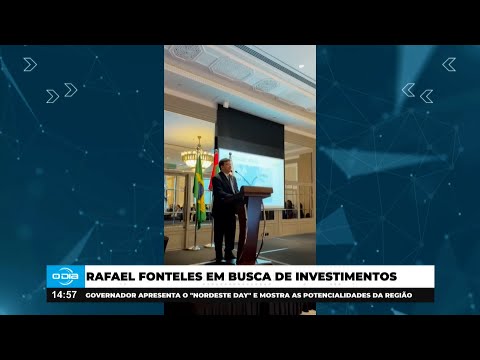 Governador do Piauí divulga atividades do “Nordeste Day” para investidores sauditas 28 05 2025