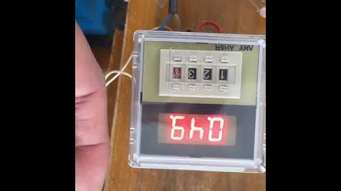 AH5R-4 Digital Timer Relay