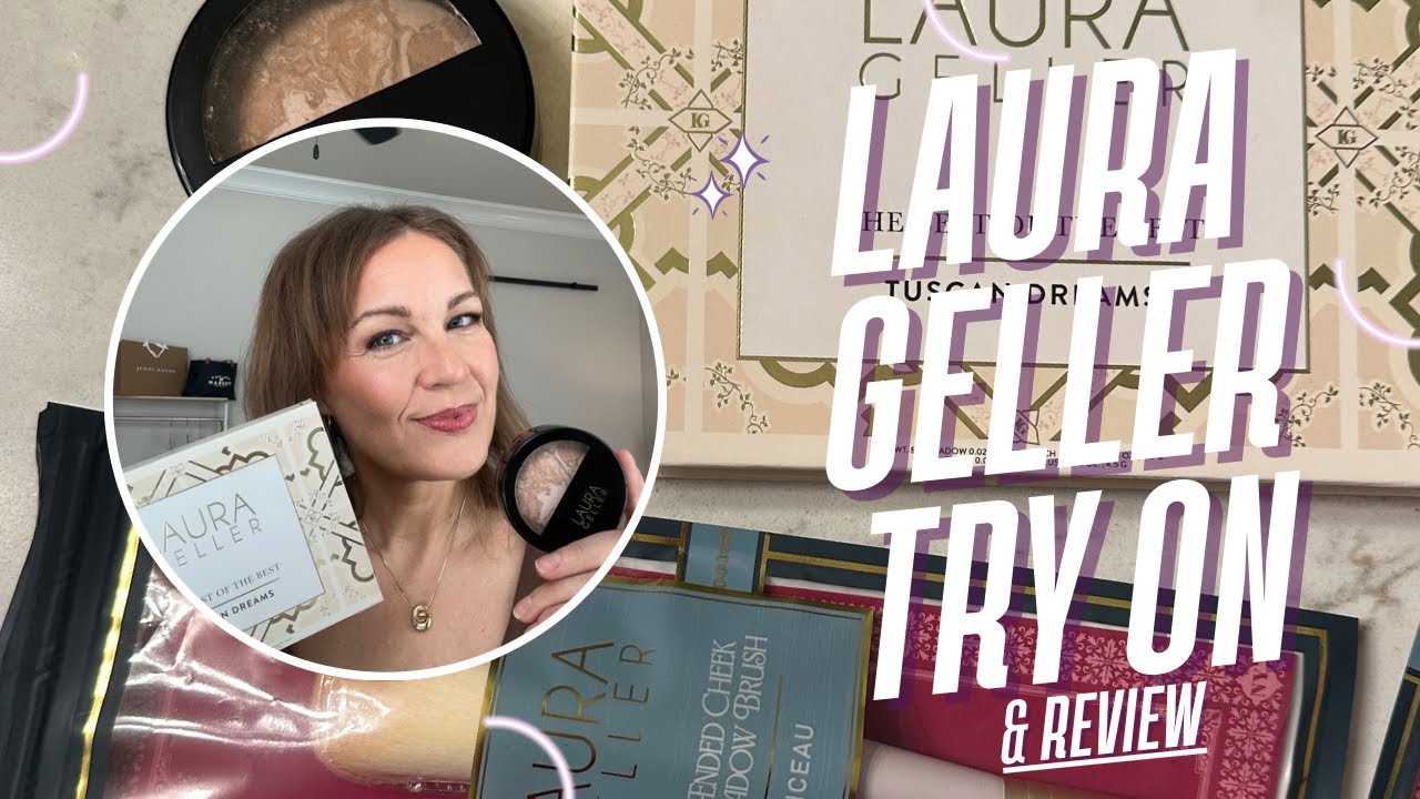 Laura Geller Beauty GRWM and Review // Not Sponsored