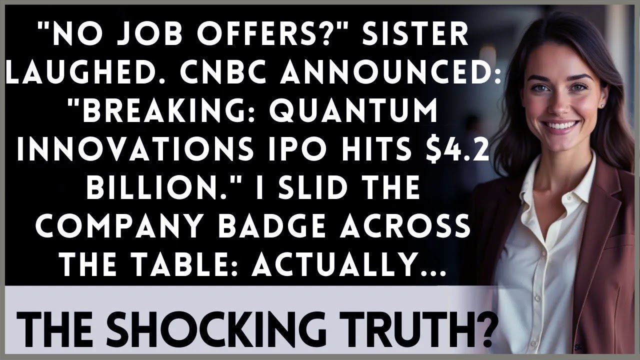 At Graduation, They Called Me A Failure—Then My Tech Company Went Public