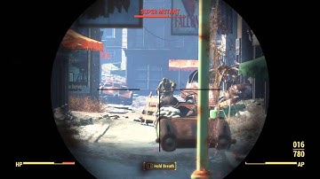 Fallout 4 1 bullet 4 kills super mutant suicider