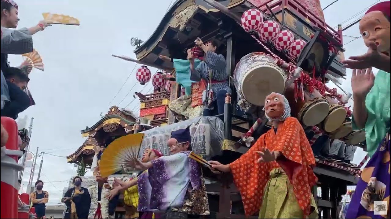 【ロング動画】新川ばやし新城組〜土浦キララフェスティバル会場に向かってる最中