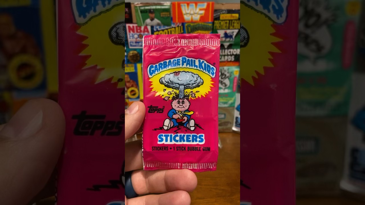 1986 Topps Garbage Pail Kids Stickers Pack Opening