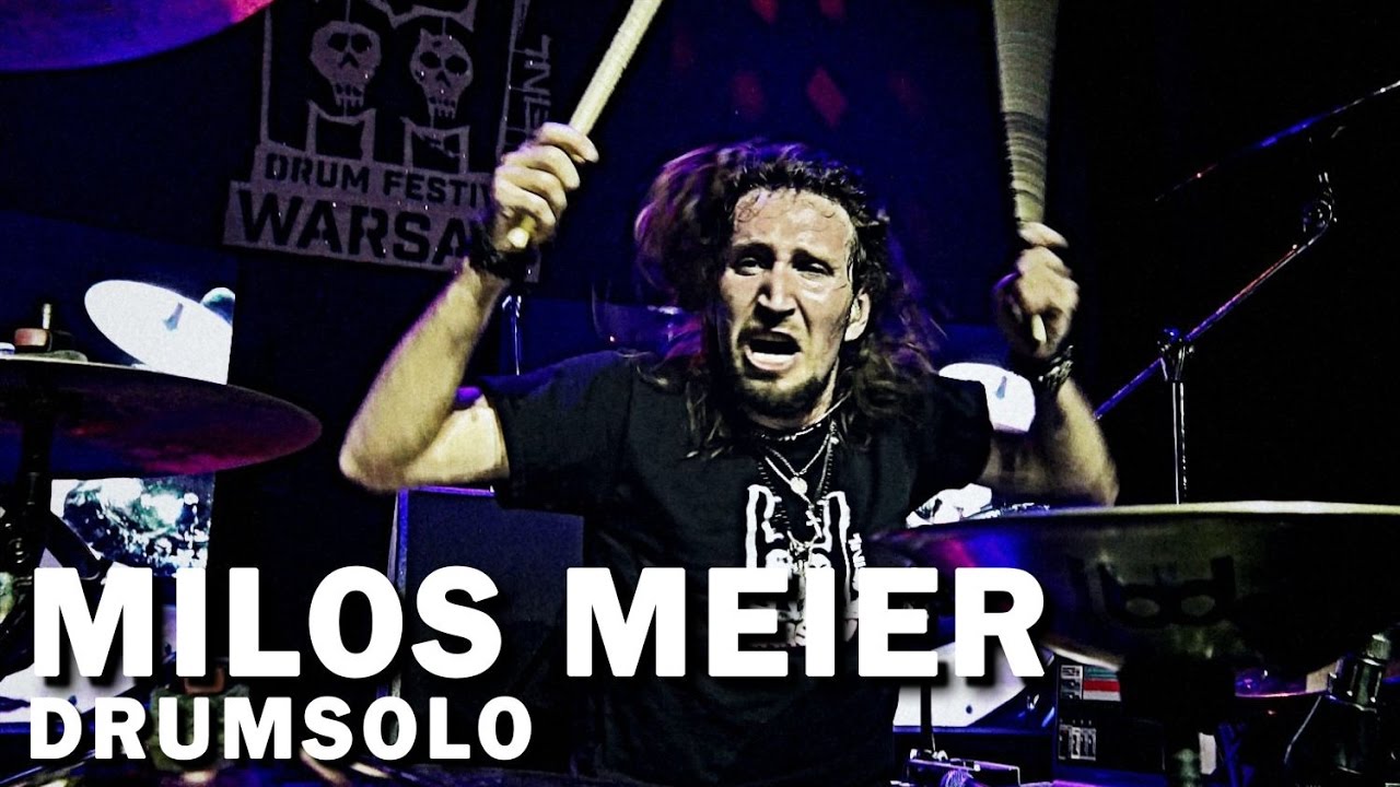 Meinl Cymbals Milos Meier Drumsolo Meinl Drum Festival Video YouTube