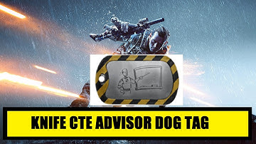 Battlefield 4 TAKING CTE ADVISOR DOG TAG ^^