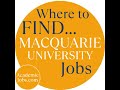 Macquarie University Careers