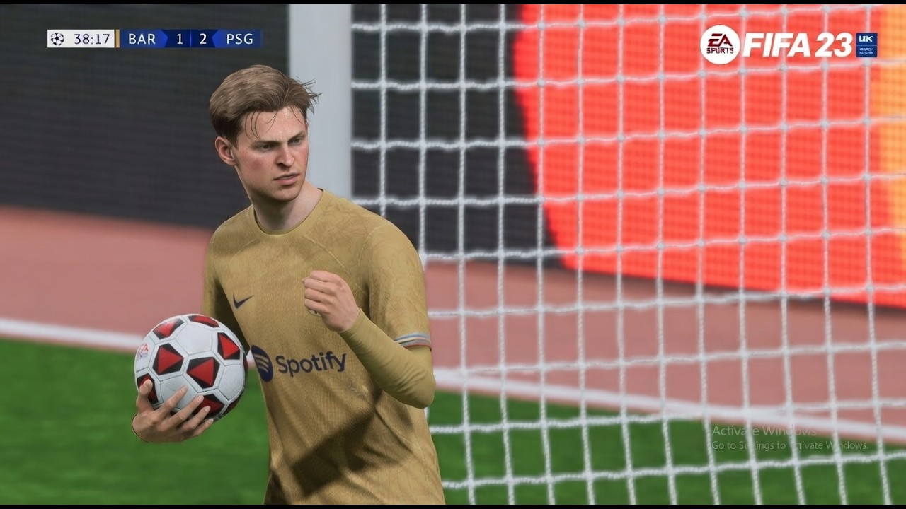 UEFA CHAMPIONS LEAGUE FINAL PSG VS  FC BARCELONA FIFA 23 PC GAMEPLAY