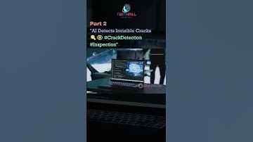 AI Detects Invisible Cracks 🔍👁️ #CrackDetection #Inspection #ai #technology #youtube PART 2