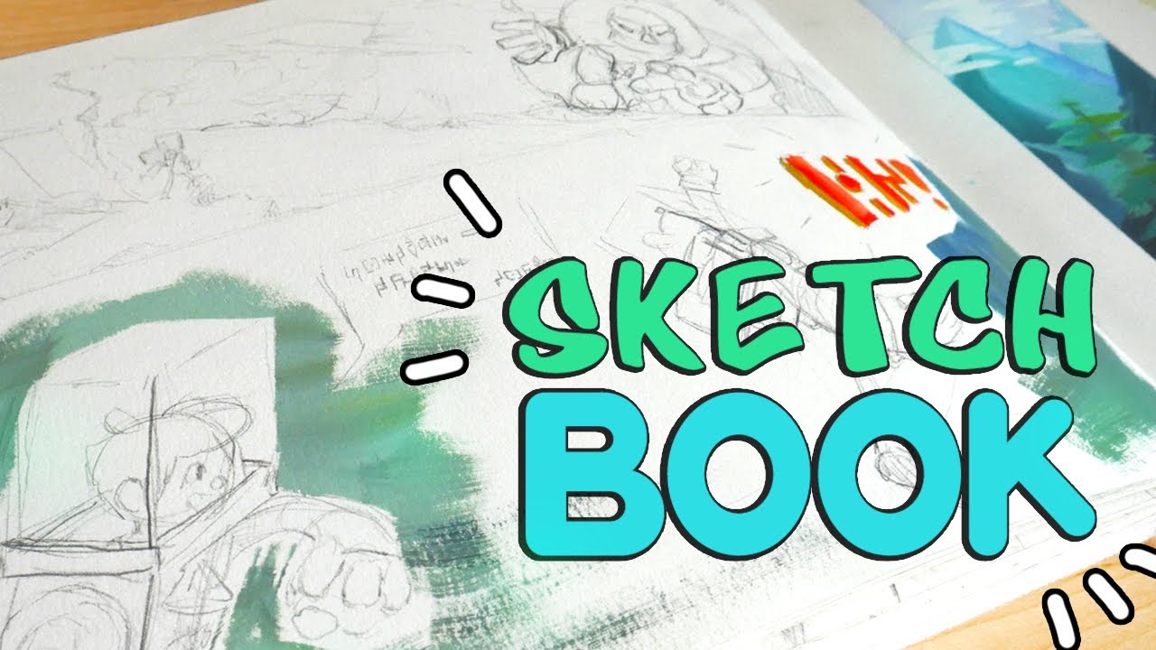 Sketchbook Tour 2019 - YouTube