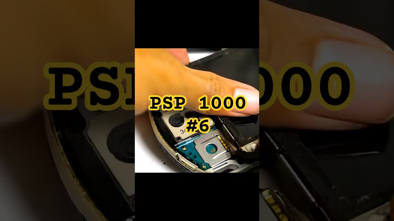 Disassemble PSP 1000 part 6 #psp #restoration #sony