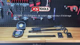 KS Tools - Kit d'aligneur de volant et projecteur d'éclairage (réf. 150.9484) screenshot 4