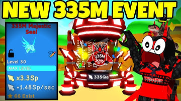 NEW 335M EGG UPDATE IN ROBLOX CLICKER SIMULATOR