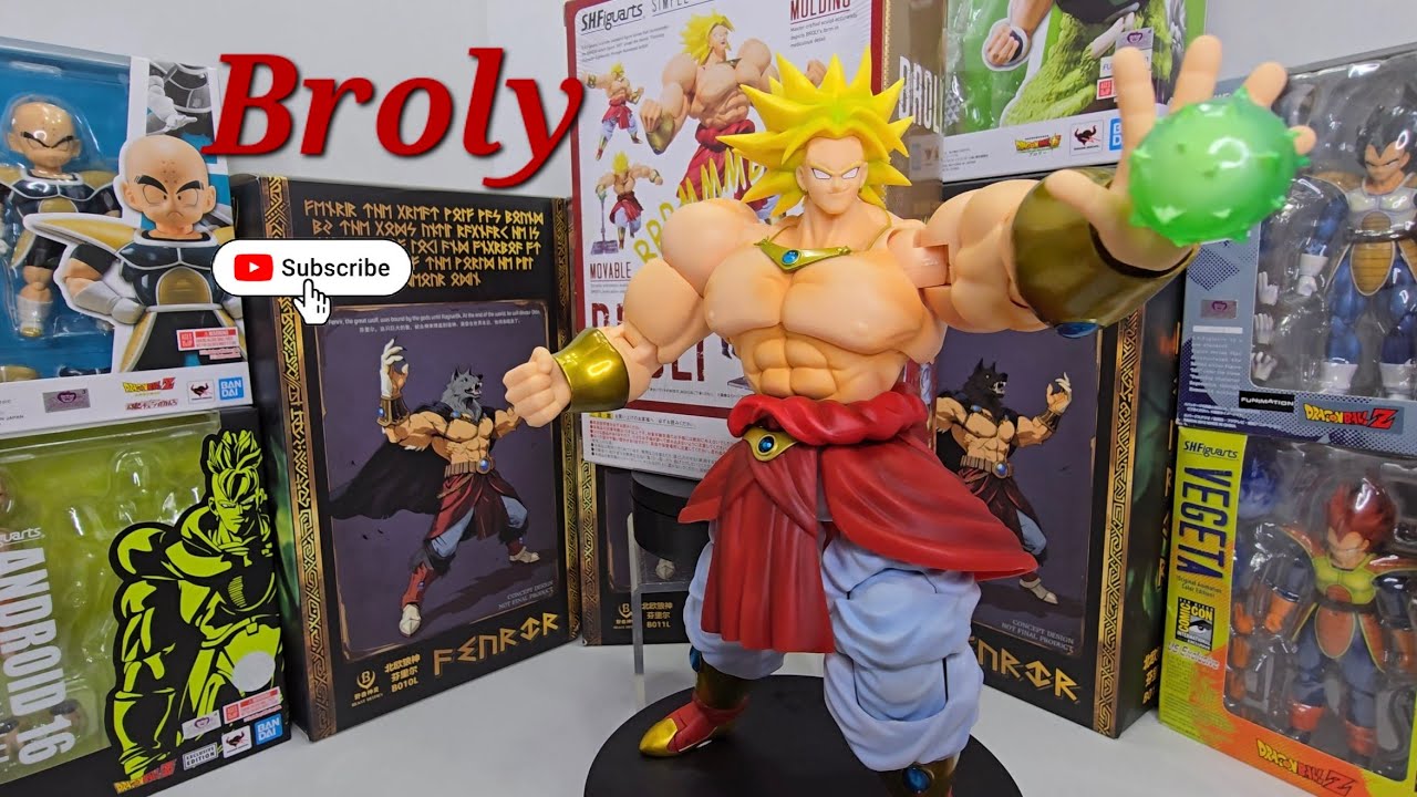 Dragon Ball Z S.H. Figuarts Broly Unboxing/Review 