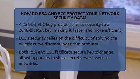 How Do RSA And ECC Protect Your Network Security Data? - Talking Tech Trends