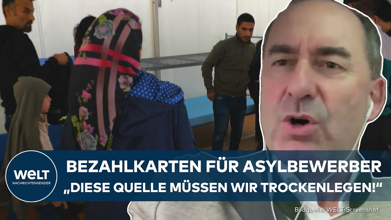 ASYLPOLITIK: Bayern führt Bezahlkarte für Flüchtlinge ein - Hubert Aiwanger verfolgt damit ein Ziel