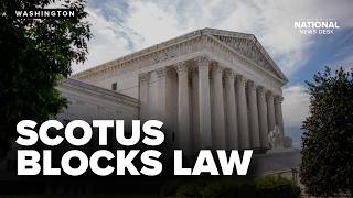 Supreme Court BLOCKS California law on gender disclosure in schools