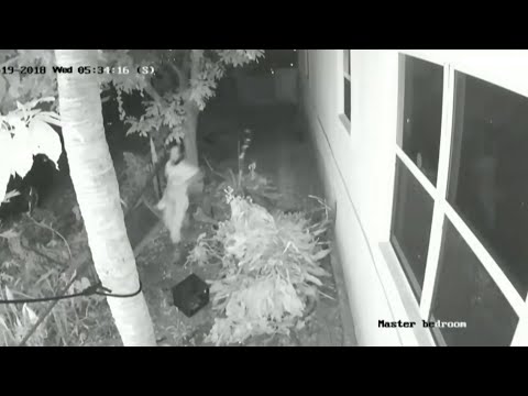 Man caught on camera masturbating in front of girl's window