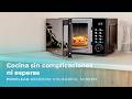 Gama de microondas digitales Proclean 6030 con botones táctiles de 20L y 700W.
