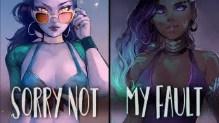 Nightcore - Sorry Not Sorry x Ain't My Fault (Switching Vocals)