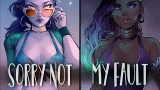 Nightcore - Sorry Not Sorry x Aint My Fault (Switching Vocals)