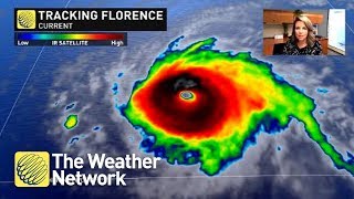 'Overachieving' MAJOR hurricane Florence, risk of landfall for the U.S.? screenshot 5