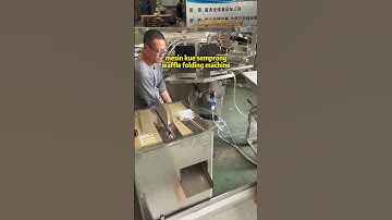 mesin kue semprong/waffle folding machine