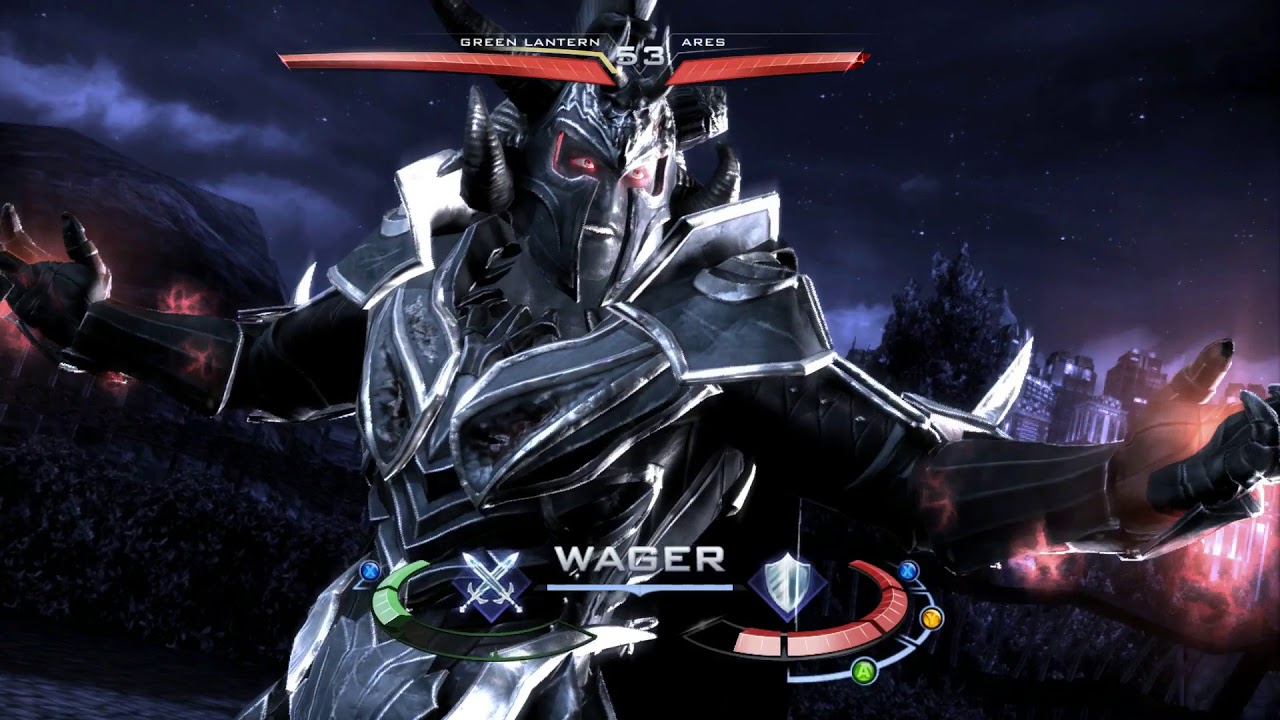 Injustice: Gods Among Us (Ultimate Edition) Green Lantern VS Ares