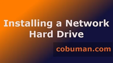 Tech Support Courses Network Attached Storage | Intermediate Shared Drive setup