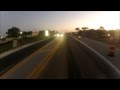 MOTORCYCLE NEARLY GETS HIT HEAD ON