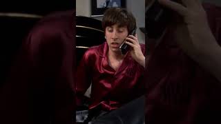 Famous Sheldon is sick, code milky green - The Big Bang Theory Wealth