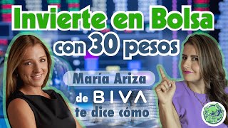 Empezar en la Bolsa con poco dinero | entrevista con María Ariza de BIVA | Sofía Macías