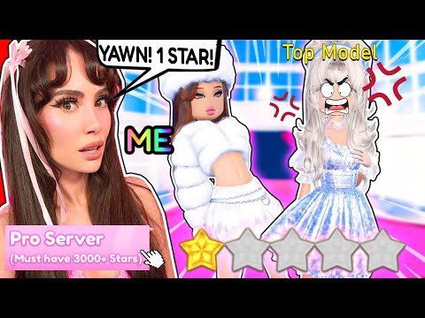 ONLY Dressing BASIC And VOTING ONE STAR In PRO FARMING SERVERS In Dress To Impress